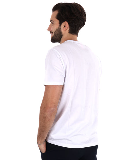 T-SHIRT SUN68  UOMO BIANCO