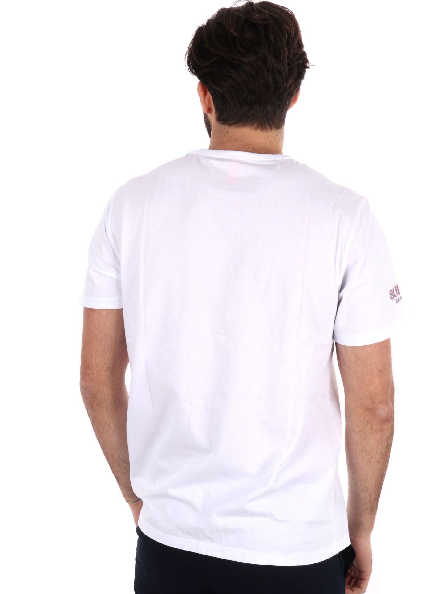 T-SHIRT SUN68  UOMO BIANCO