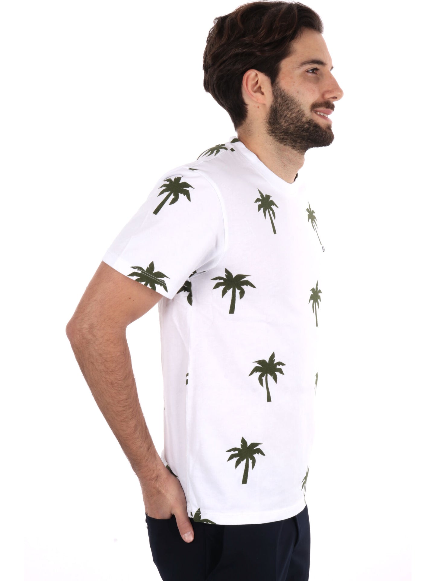 SUN68 T-SHIRT MM - BIANCO