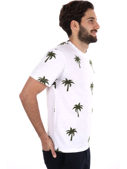 SUN68 T-SHIRT MM - BIANCO