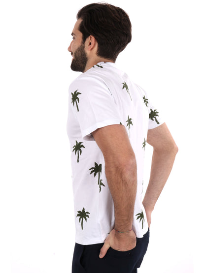 SUN68 T-SHIRT MM - BIANCO