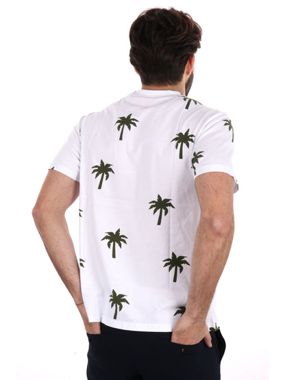 SUN68 T-SHIRT MM - BIANCO