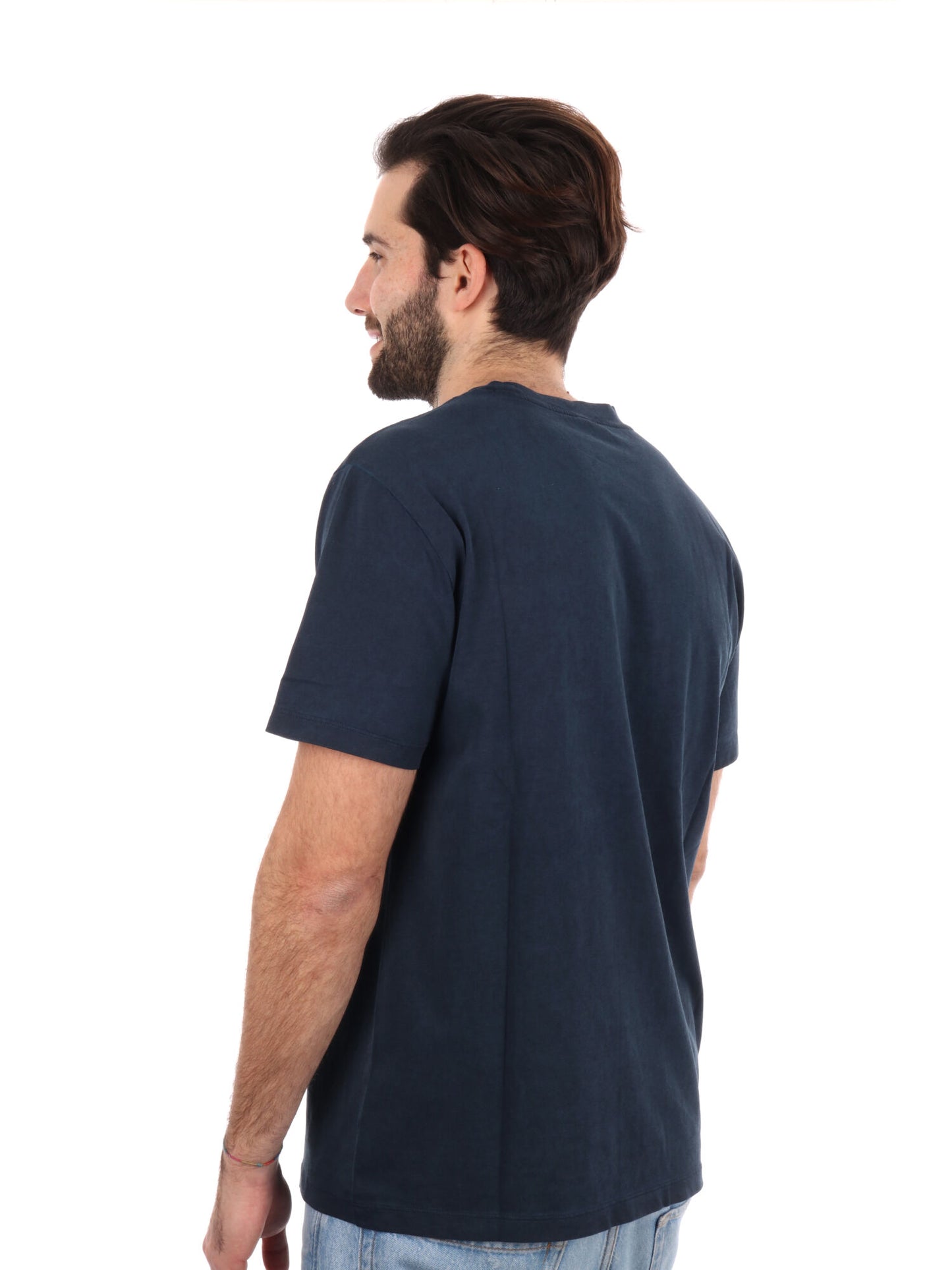 T-SHIRT STONE SUN68 UOMO BLU
