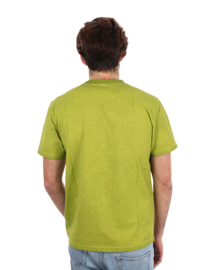 T-SHIRT STONE SUN68 UOMO OLIVA