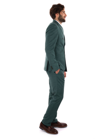 ABITO DOPPIO PETTO FB UOMO VERDE