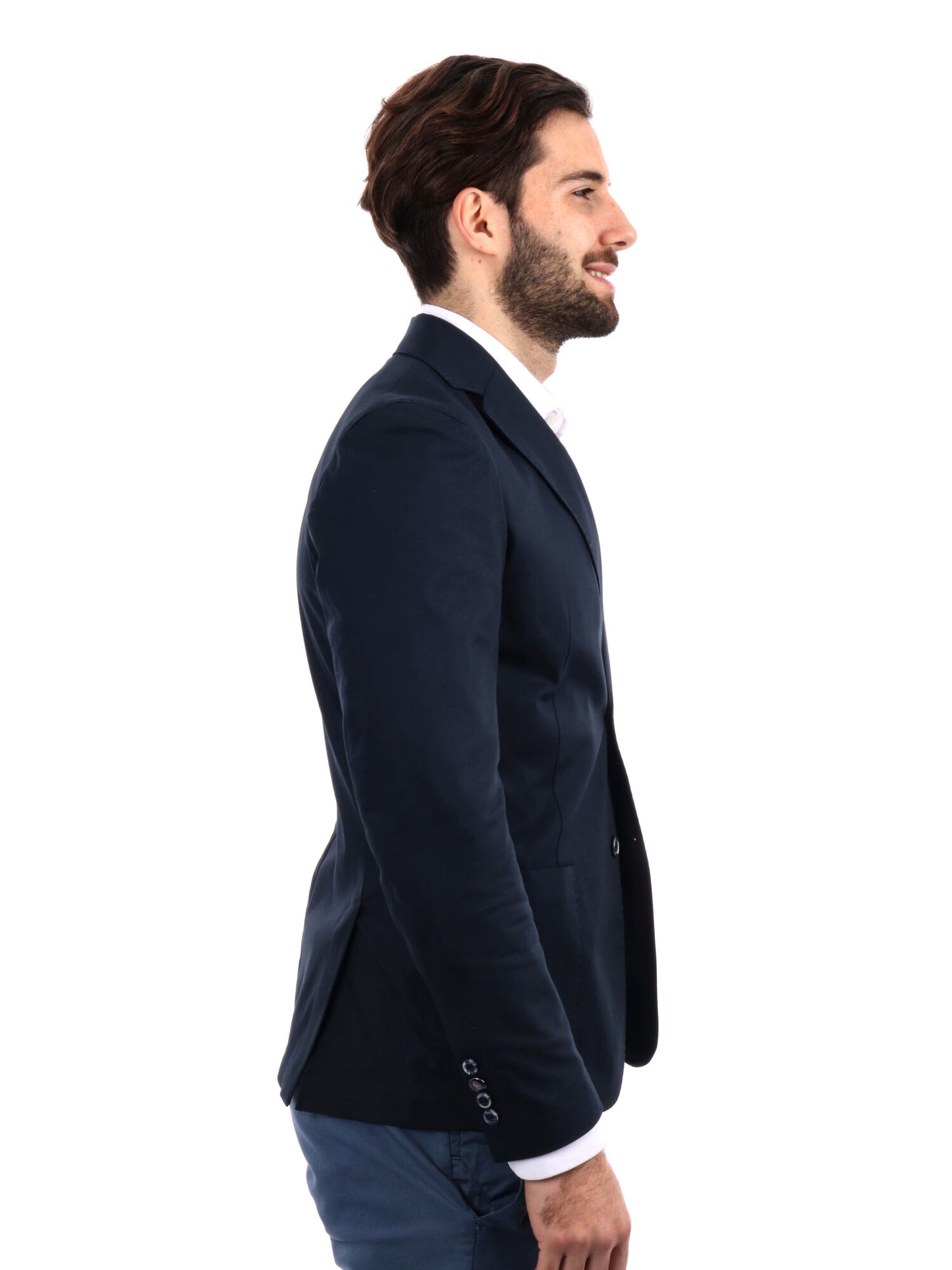GIACCA MONOPETTO FB UOMO BLU