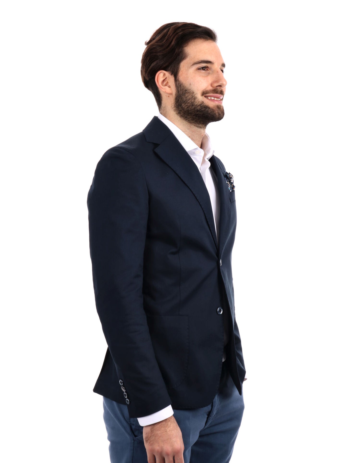 GIACCA MONOPETTO FB UOMO BLU