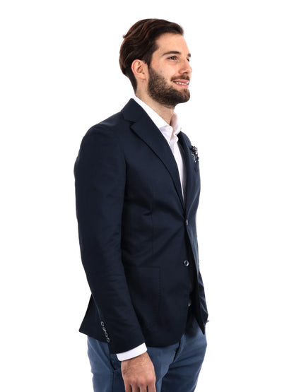 GIACCA MONOPETTO FB UOMO BLU