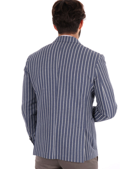 GIACCA A RIGHE FB UOMO JEANS