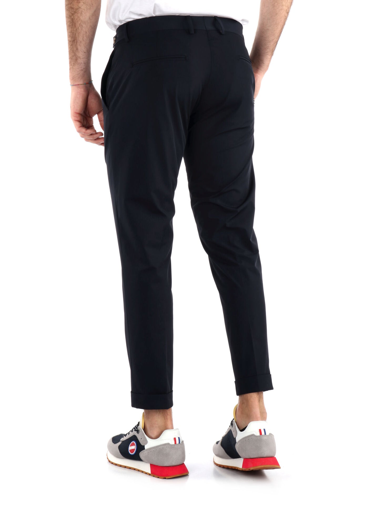 PANTALONE TECNICO CON CATENA FB UOMO BLU