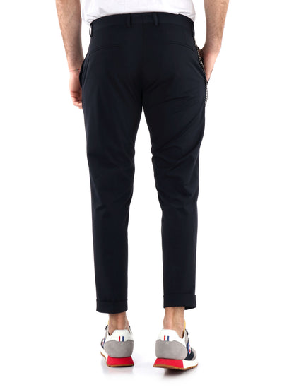 PANTALONE TECNICO CON CATENA FB UOMO BLU