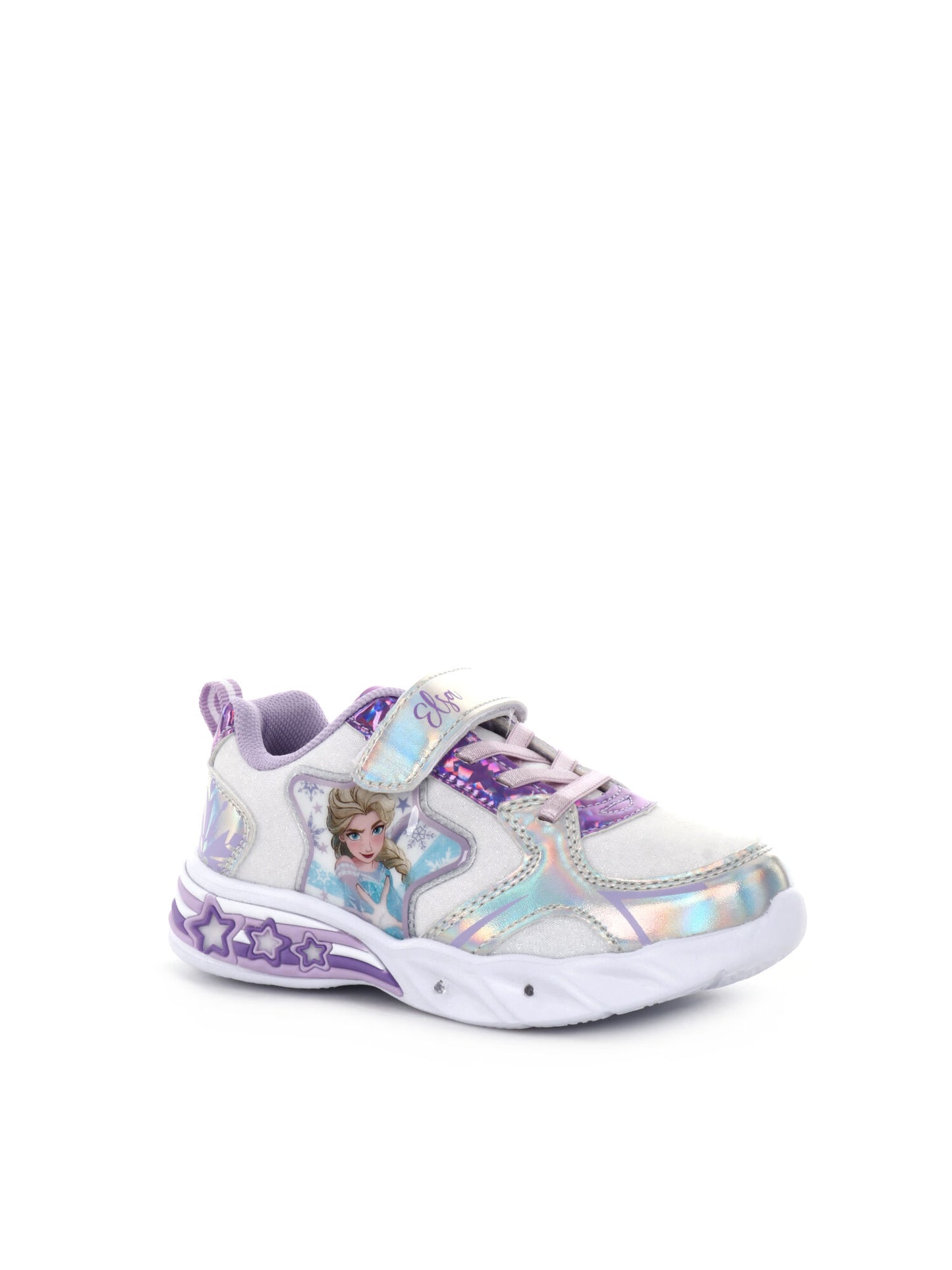 SNEAKERS ELSA CON LUCI LEOMIL BAMBINA ARGENTO