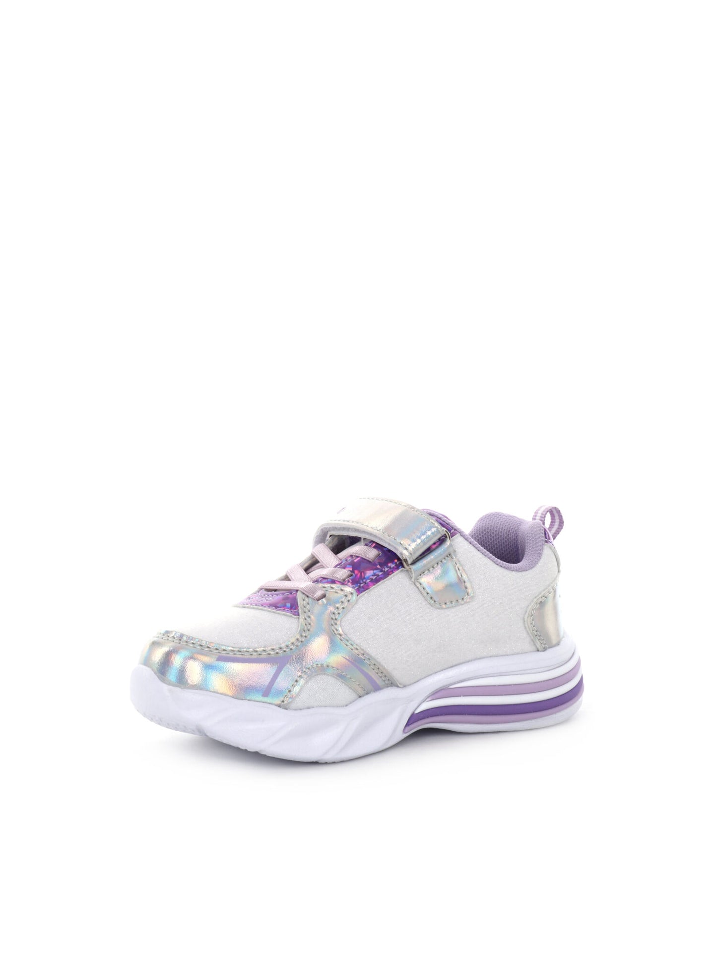 SNEAKERS ELSA CON LUCI LEOMIL BAMBINA ARGENTO