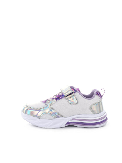SNEAKERS ELSA CON LUCI LEOMIL BAMBINA ARGENTO