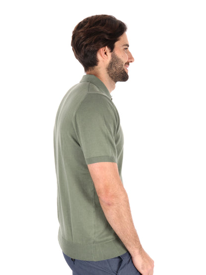 Polo da uomo FB Dayane kaki, stile casual e leggerezza estiva