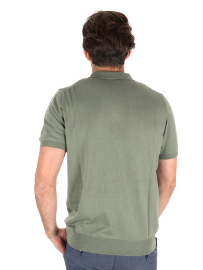 Polo da uomo FB Dayane kaki, stile casual e leggerezza estiva