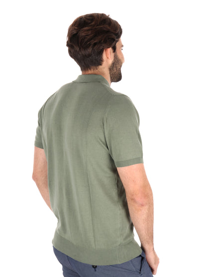 Polo da uomo FB Dayane kaki, stile casual e leggerezza estiva