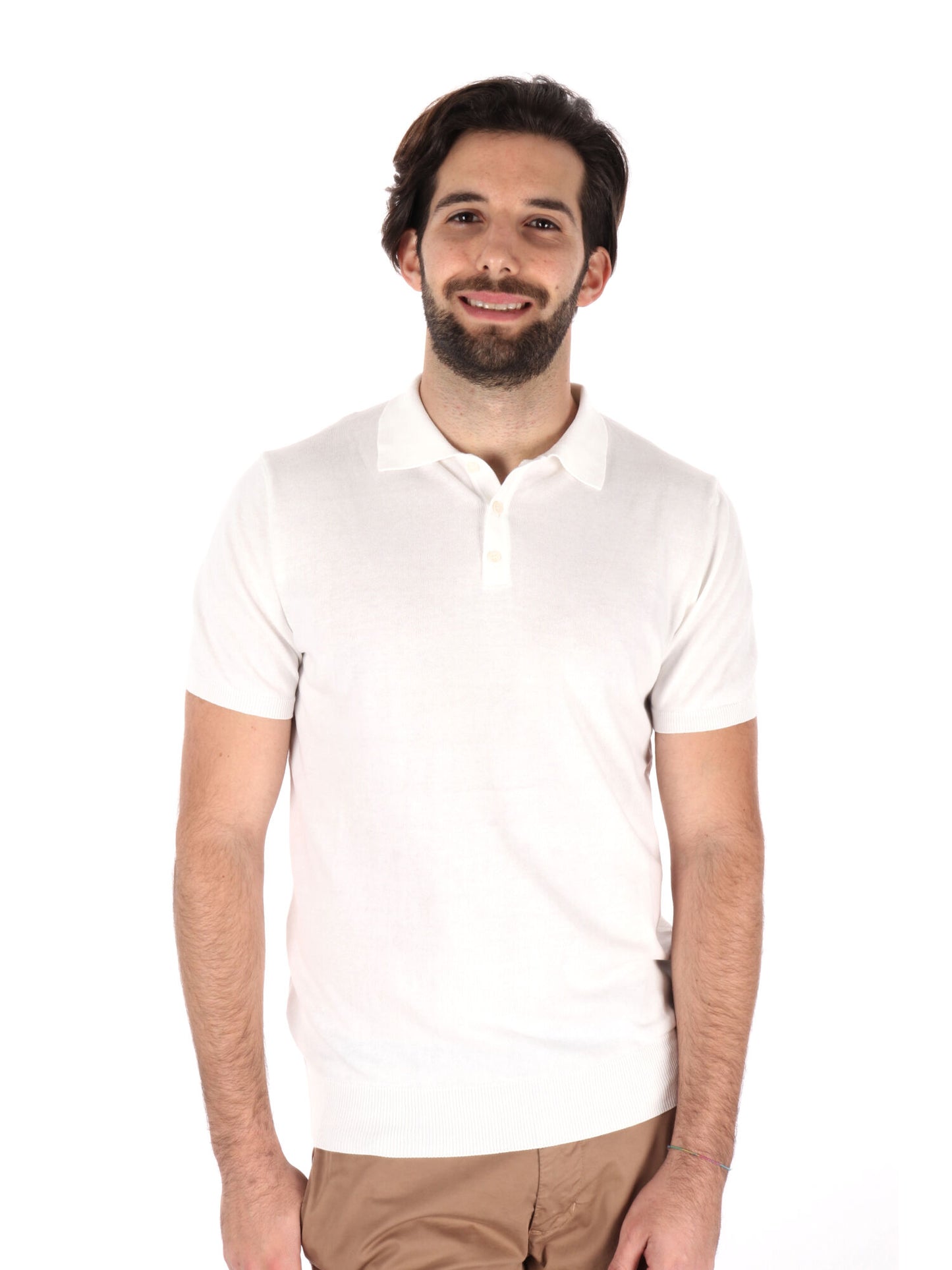 POLO DAYANE FB UOMO BIANCO
