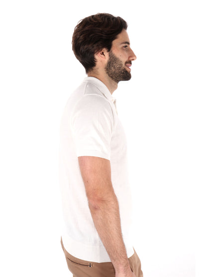 POLO DAYANE FB UOMO BIANCO