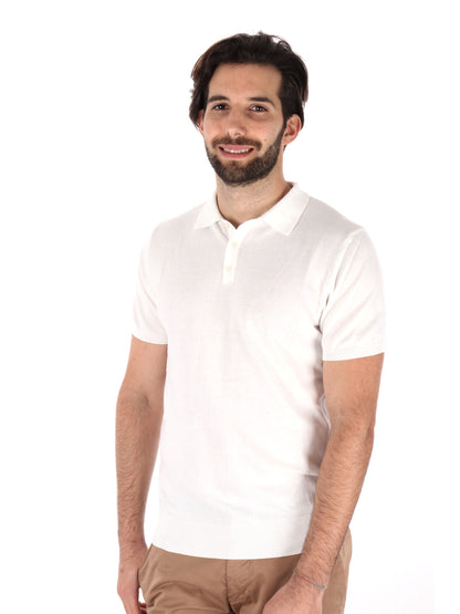 POLO DAYANE FB UOMO BIANCO