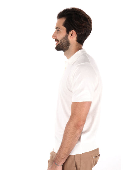 POLO DAYANE FB UOMO BIANCO