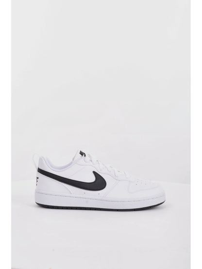 Nike court borough l sneakers gs da bambino/a bianco-nero