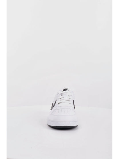 Nike court borough l sneakers gs da bambino/a bianco-nero