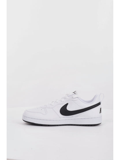 Nike court borough l sneakers gs da bambino/a bianco-nero