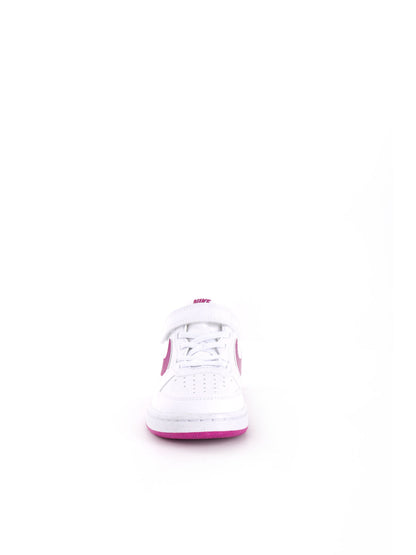 Nike court borough sneakers ps da bambino/a bianco fuxia