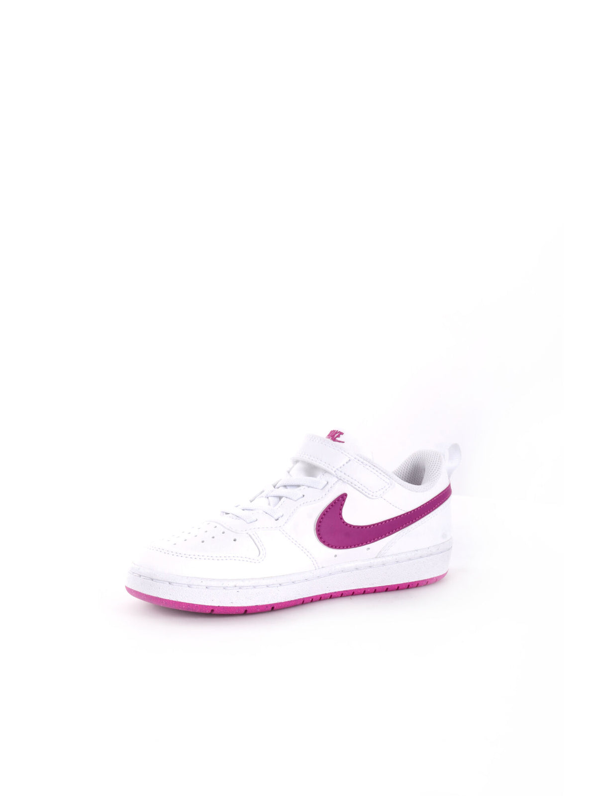 Nike court borough sneakers ps da bambino/a bianco fuxia