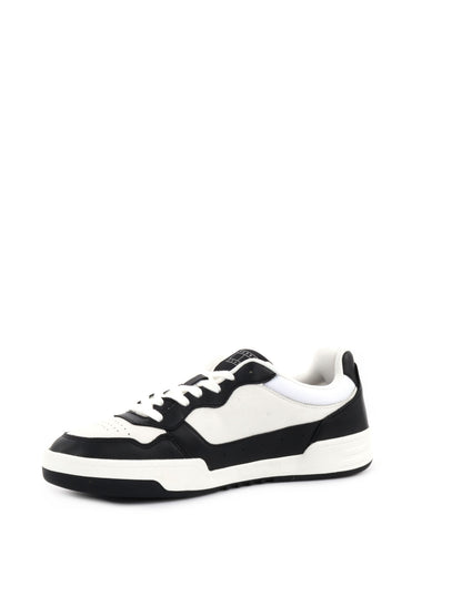 SNEAKERS CUPSOLE LEAT TOMMY JEANS UOMO BIANCO-NERO