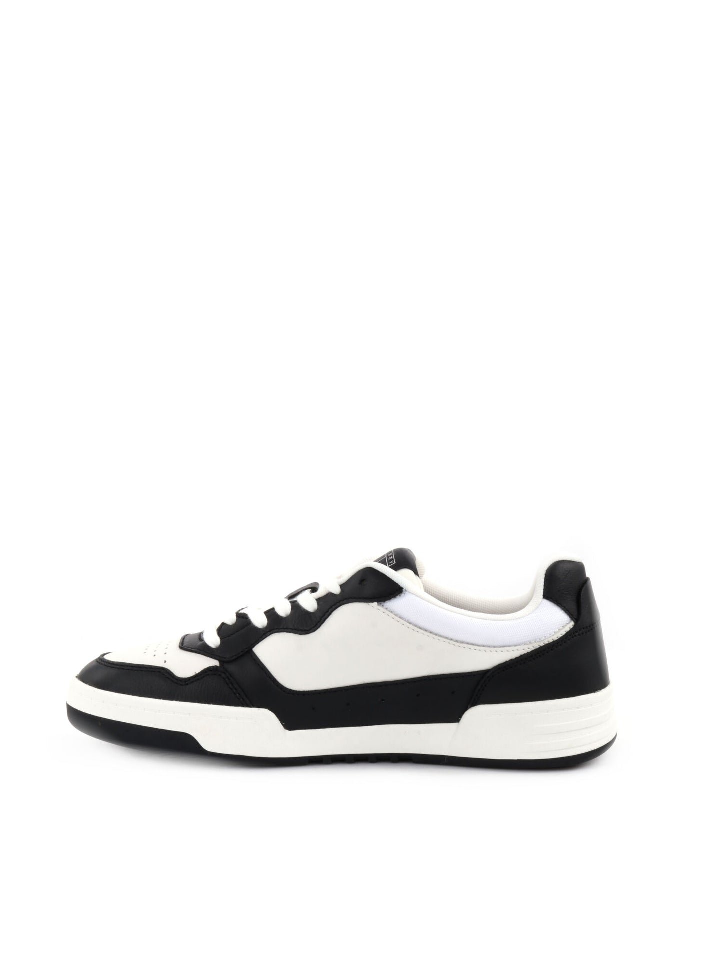 SNEAKERS CUPSOLE LEAT TOMMY JEANS UOMO BIANCO-NERO