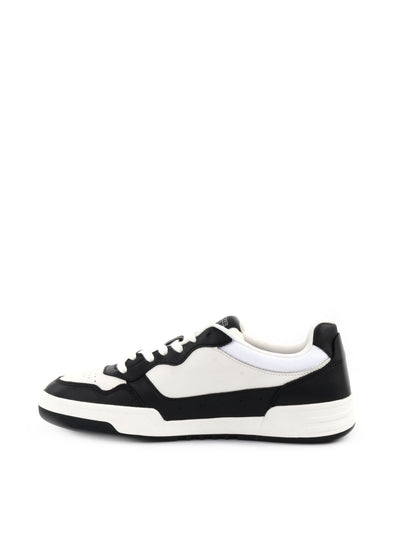 SNEAKERS CUPSOLE LEAT TOMMY JEANS UOMO BIANCO-NERO