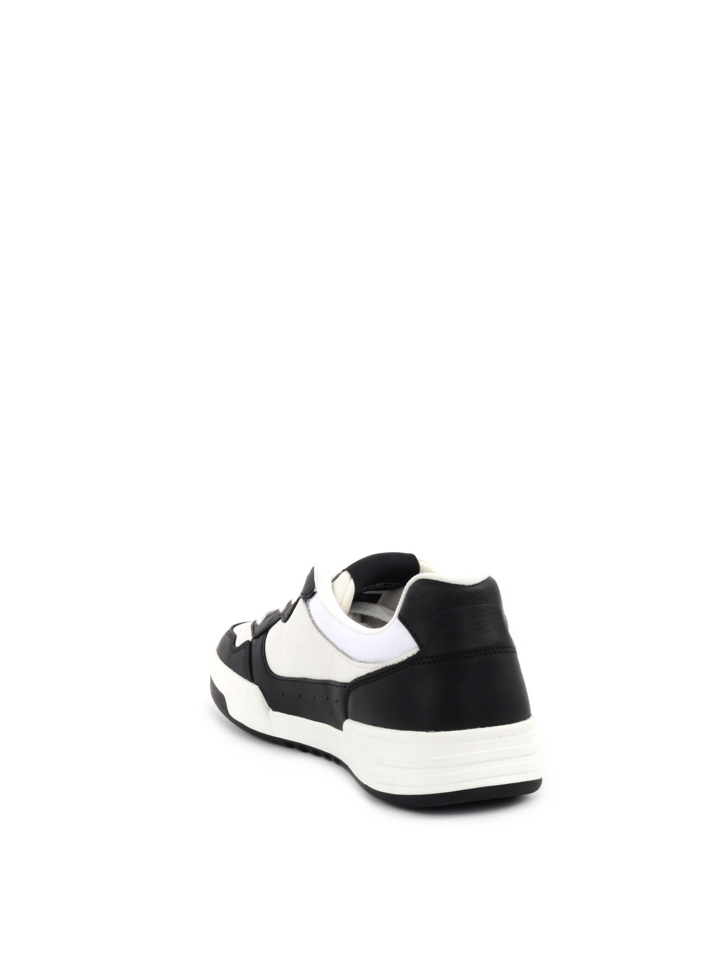 SNEAKERS CUPSOLE LEAT TOMMY JEANS UOMO BIANCO-NERO