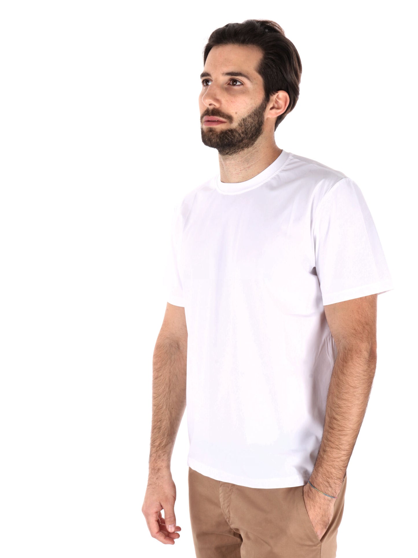 T-SHIRT TECNICA FB UOMO BIANCO