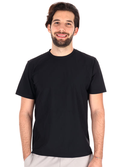 T-SHIRT TECNICA FB UOMO NERO
