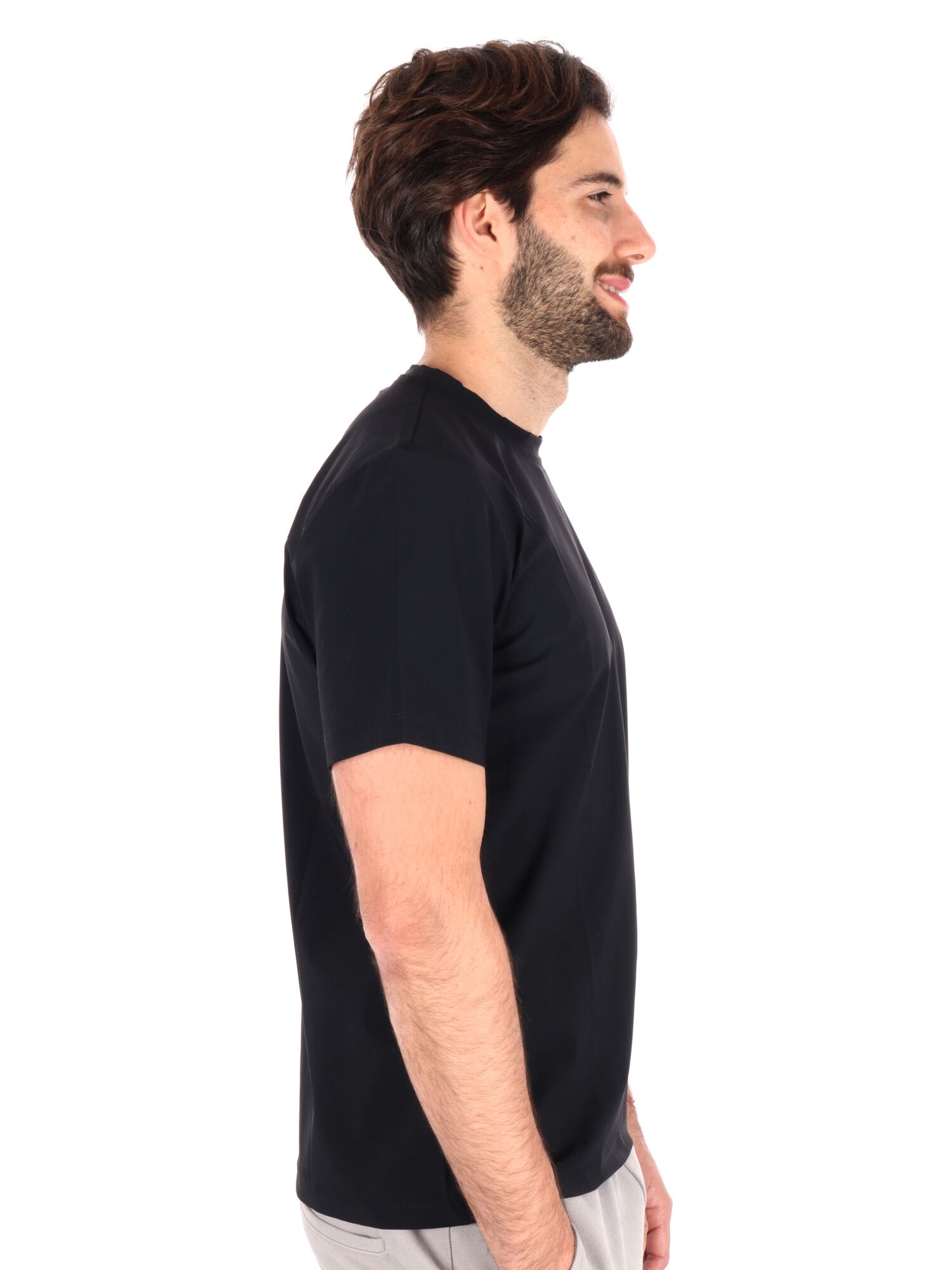 T-SHIRT TECNICA FB UOMO NERO
