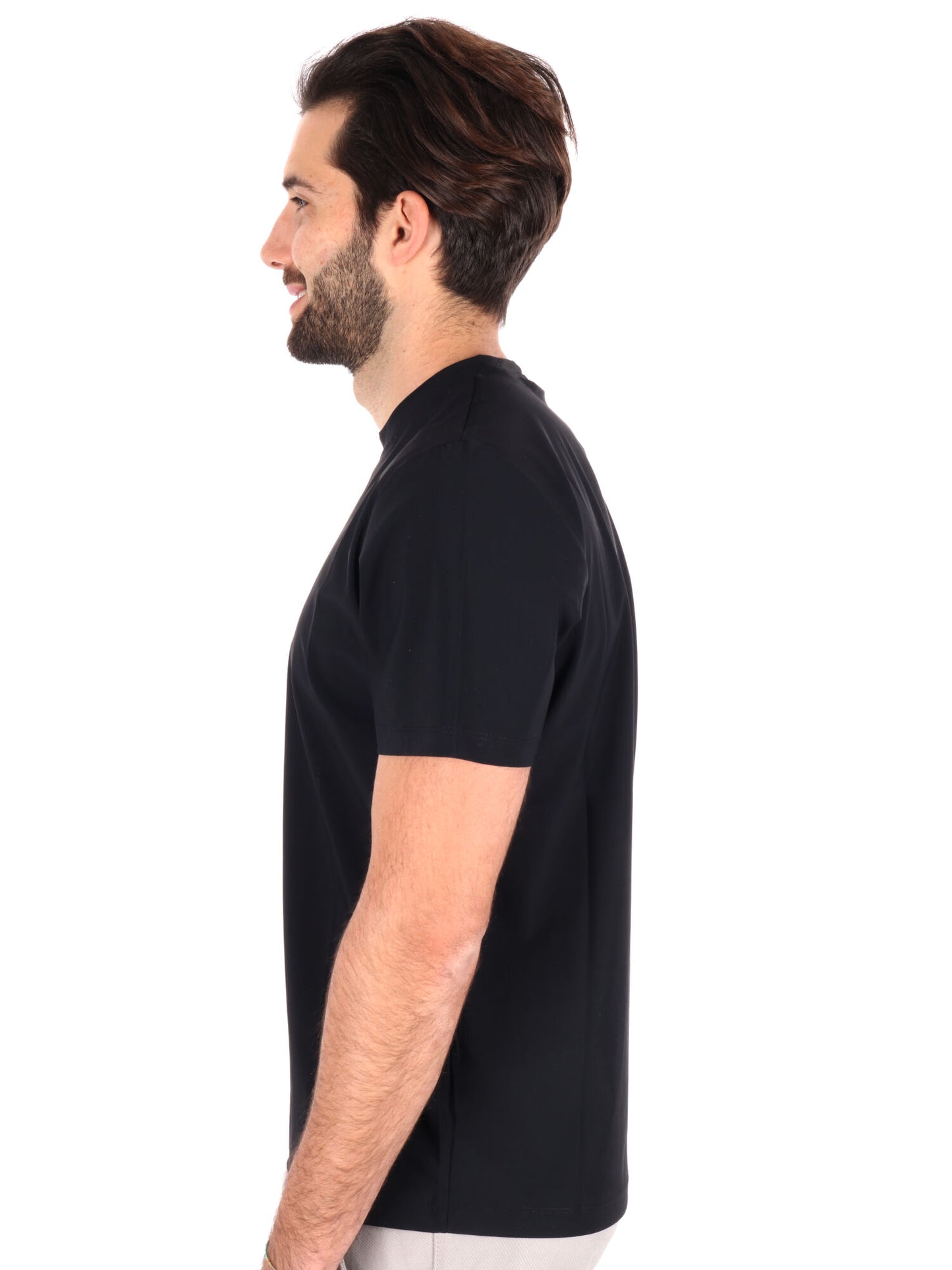 T-SHIRT TECNICA FB UOMO NERO