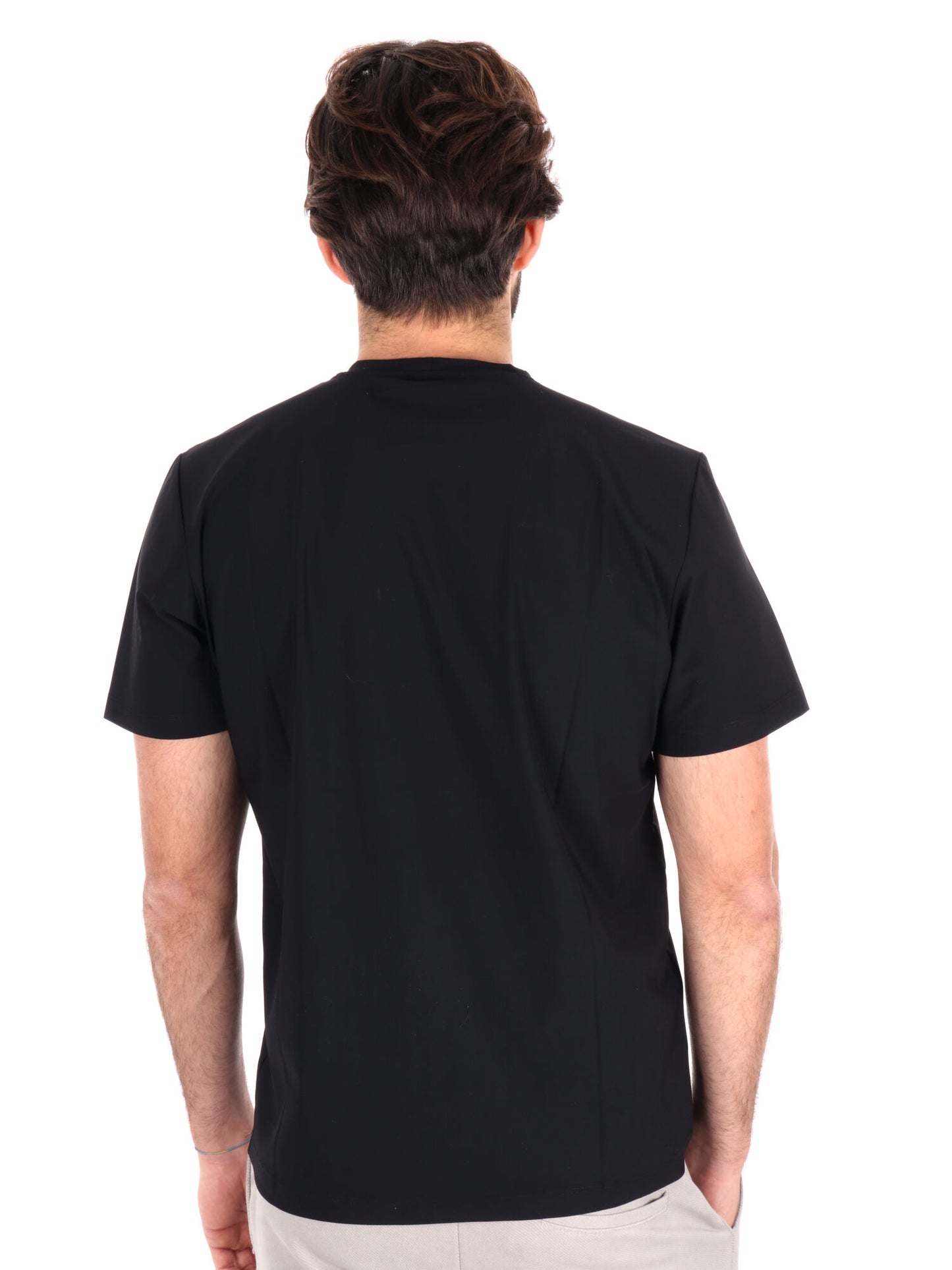 T-SHIRT TECNICA FB UOMO NERO