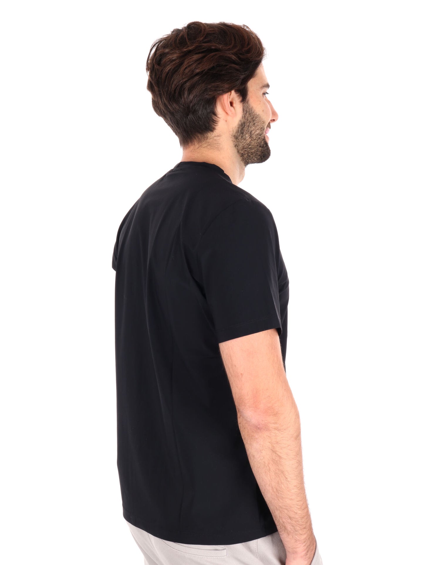 T-SHIRT TECNICA FB UOMO NERO