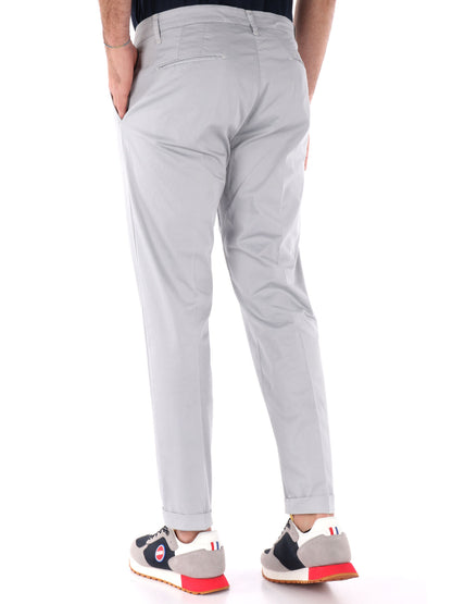 PANTALONE CON PENCE E CATENA FB UOMO PERLA
