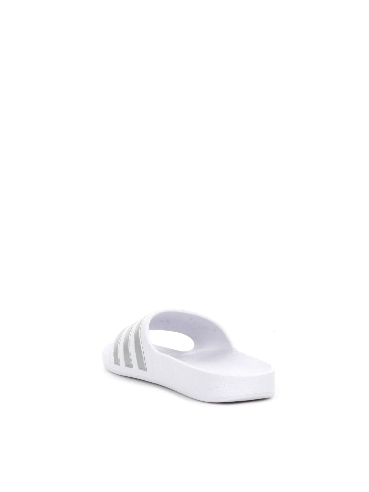 CIABATTA ADILETTE SHOWER ADIDAS RAGAZZA BIANCO ARGENTO