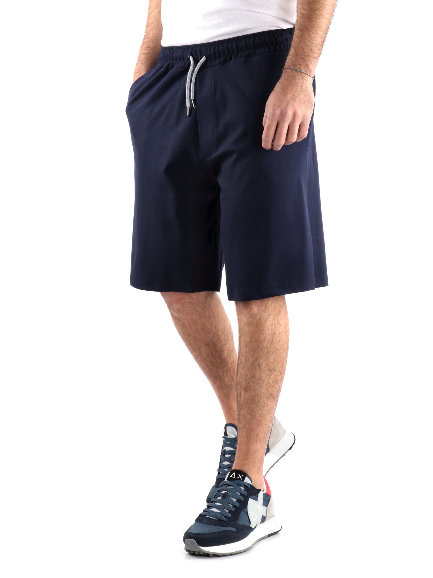 BERMUDA SPORTIVO FB UOMO BLU