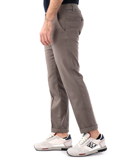 PANTALONE CLASSICO FB UOMO FANGO