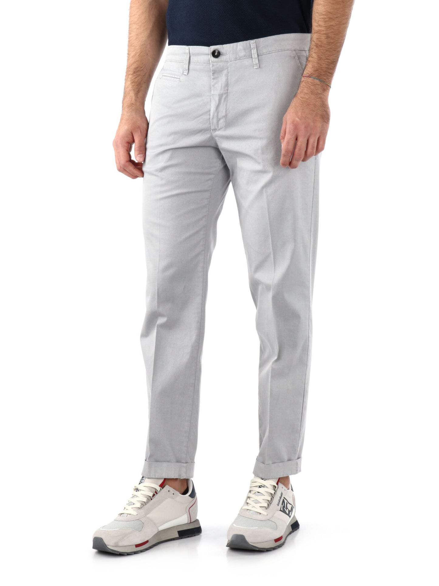 PANTALONE CLASSICO FB UOMO PERLA