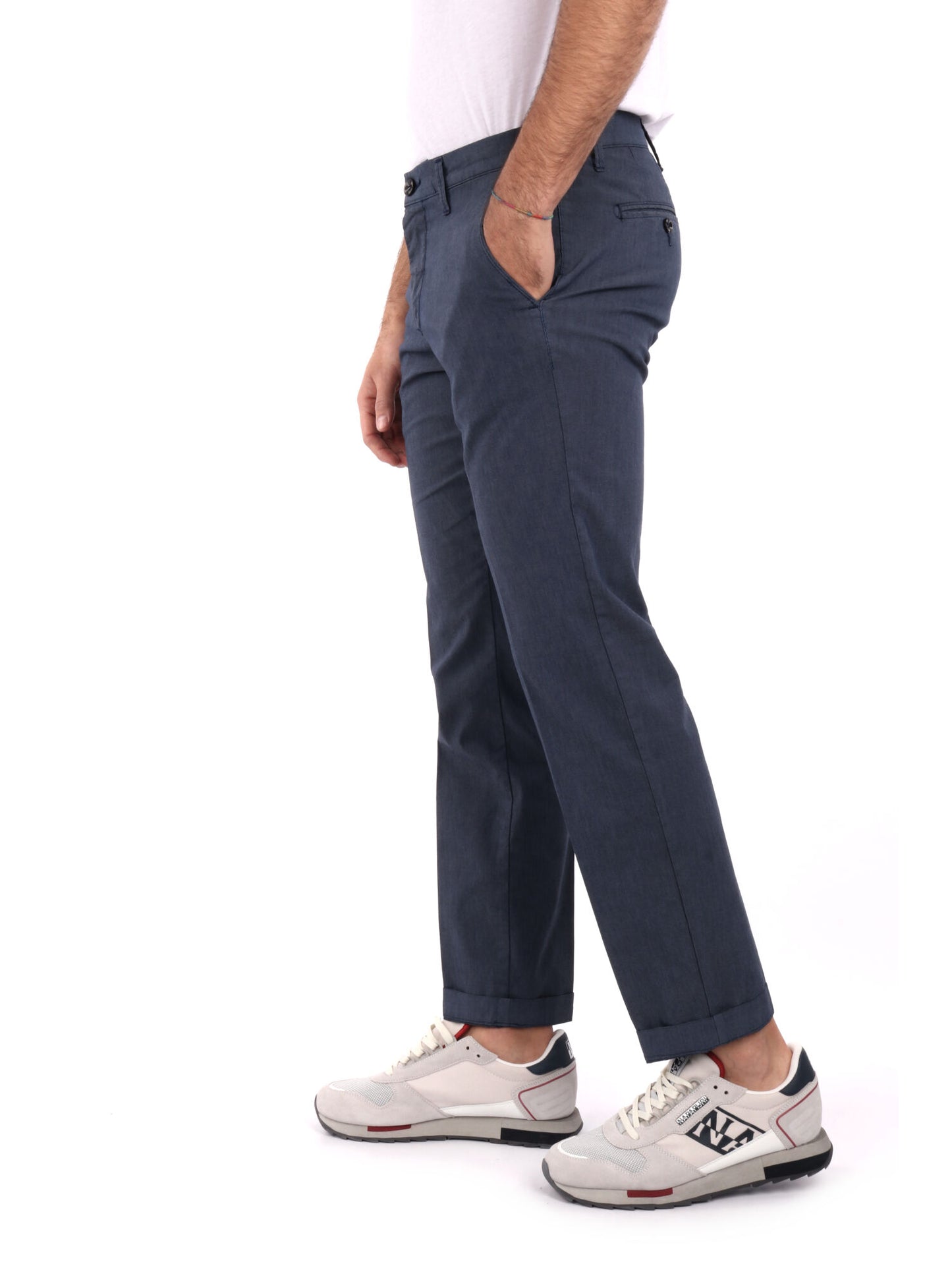 PANTALONE CLASSICO FB UOMO BLU MEDIO