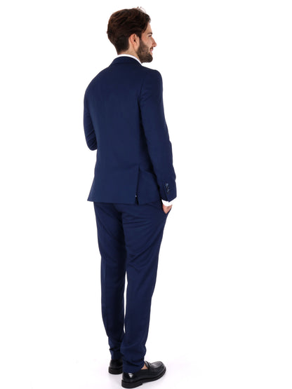 ABITO MONOPETTO OXFORD FB UOMO BLUETTE
