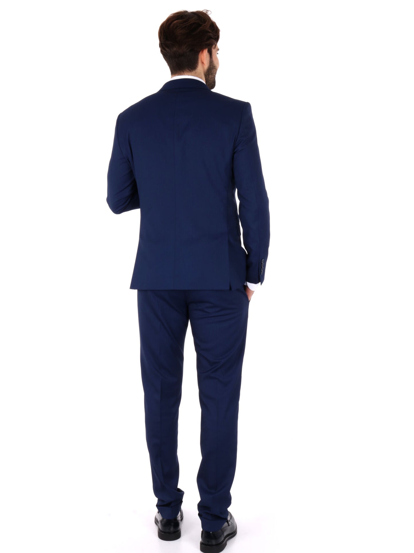 ABITO MONOPETTO OXFORD FB UOMO BLUETTE