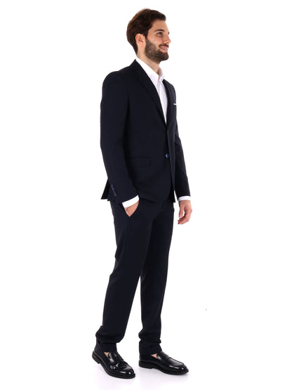 ABITO MONOPETTO OXFORD FB UOMO BLU