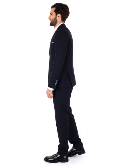 ABITO MONOPETTO OXFORD FB UOMO BLU